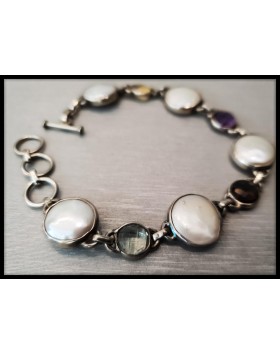 Silver Bracelet Perla